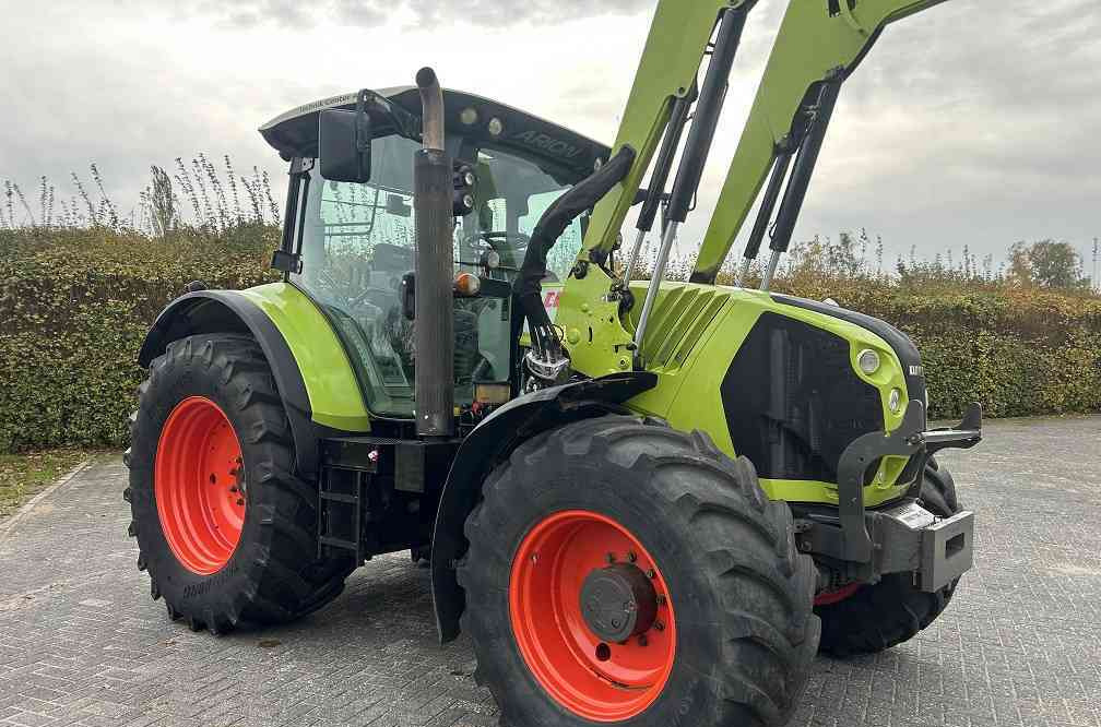 Claas Arion 640 cis, lucht, frontlader - Tracteur agricole: photos 4 Claas Arion 640 cis, lucht, frontlader - Tracteur agricole: photos 4