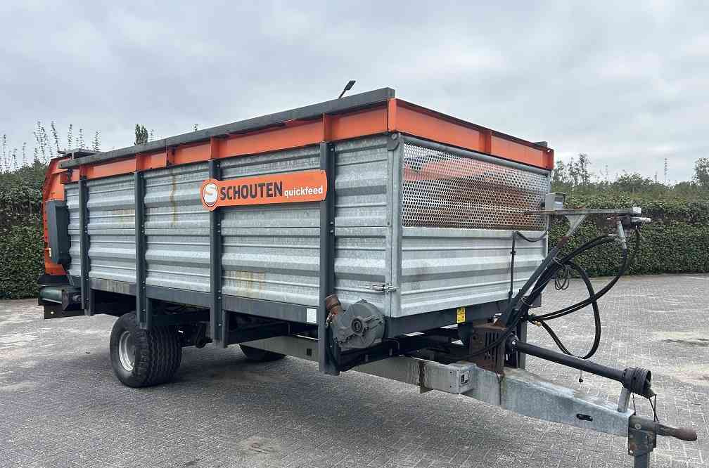 Mélangeuse Schouten VDW 210 A voerwagen, doseerwagen: photos 8