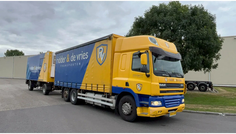 DAF CF 85.410 Schuifzijlen wagen 6x2 Daf CF85 - Camion fourgon: photos 1 DAF CF 85.410 Schuifzijlen wagen 6x2 Daf CF85 - Camion fourgon: photos 1