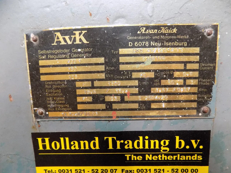 MAN generator 120 kva - Groupe électrogène: photos 4 MAN generator 120 kva - Groupe électrogène: photos 4