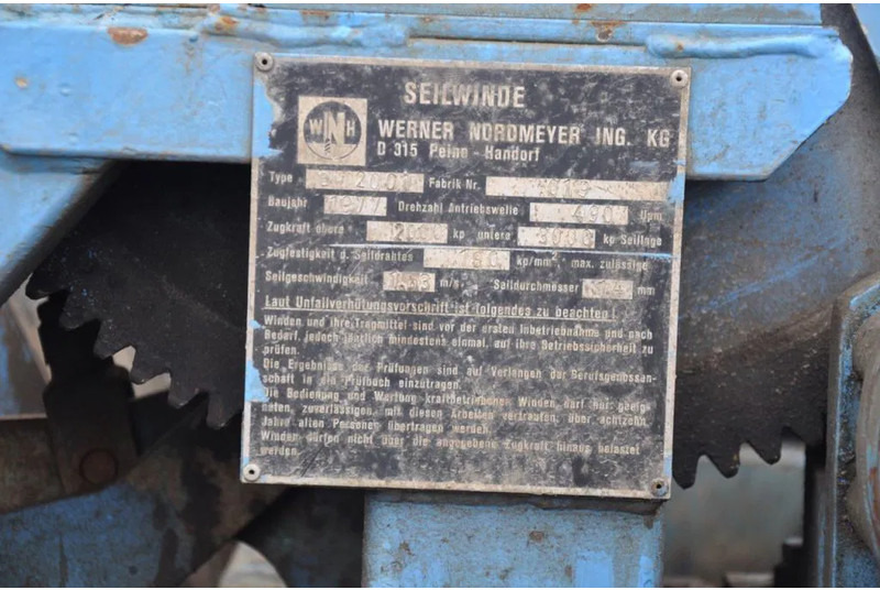 Foreuse Mercedes-Benz Nordmeyer DSB2V Mercedes 2624 - 6x4: photos 16