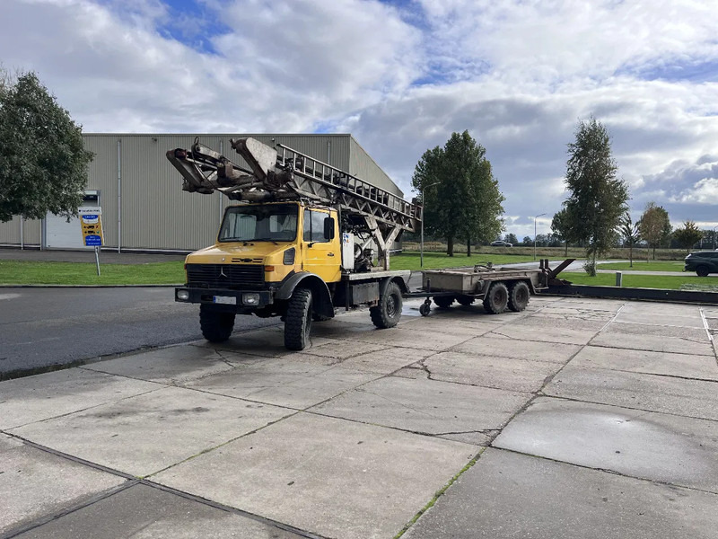 Mercedes-Benz Unimog U1250 Well Drill Brunnenbohr gerat - Foreuse: photos 1 Mercedes-Benz Unimog U1250 Well Drill Brunnenbohr gerat - Foreuse: photos 1