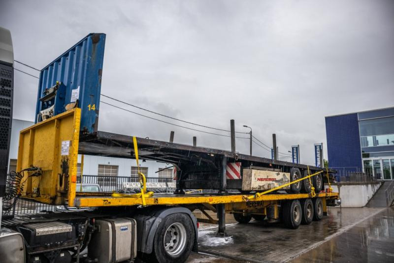 Krone SD27-PLATEAU-39000 KG MTM - Semi-remorque plateau: photos 1 Krone SD27-PLATEAU-39000 KG MTM - Semi-remorque plateau: photos 1