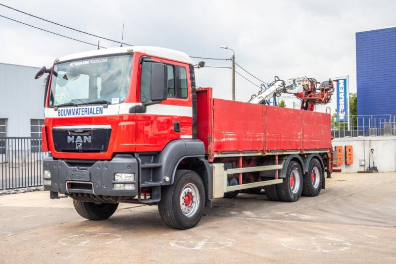 Camion plateau, Camion grue MAN TGS 33.360 BB + KENNIS 16 T/M -3XHYDR.: photos 7