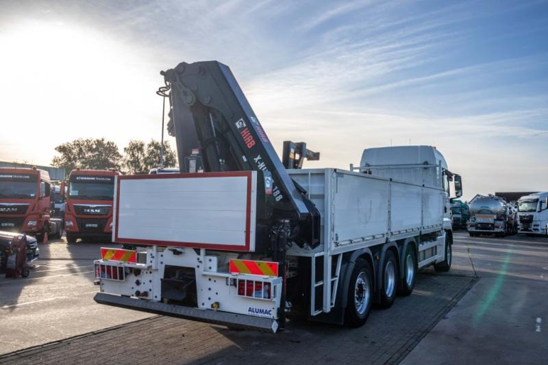 MAN TGS 35.420 BL-8X4-4 +HIAB 188 E-2 - Camion plateau, Camion grue: photos 3 MAN TGS 35.420 BL-8X4-4 +HIAB 188 E-2 - Camion plateau, Camion grue: photos 3