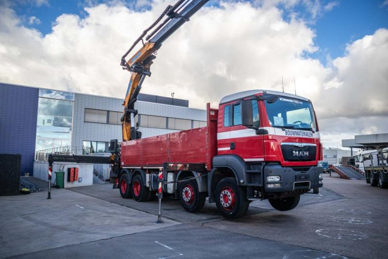 MAN TGS 41.400 BB + EFFER 525/6x+JIB 6x - Camion plateau, Camion grue: photos 4 MAN TGS 41.400 BB + EFFER 525/6x+JIB 6x - Camion plateau, Camion grue: photos 4