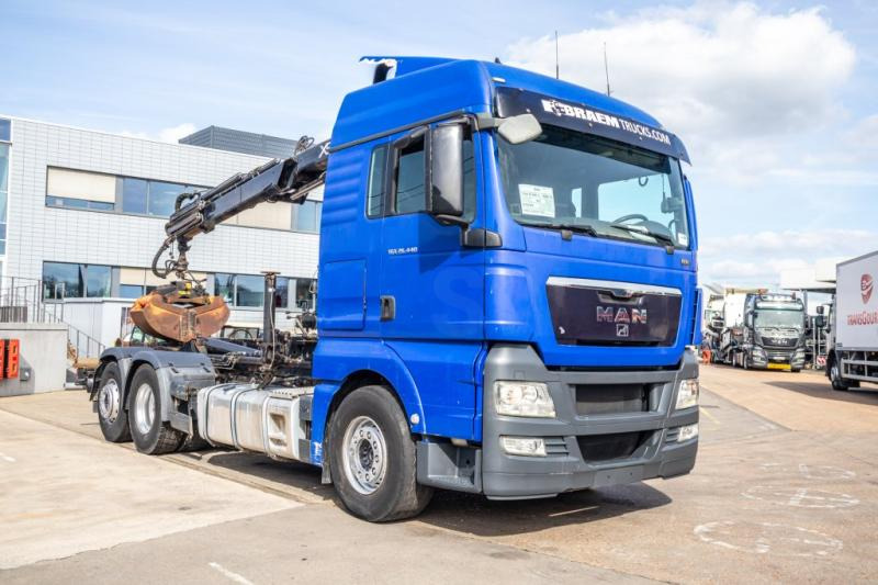MAN TGX 25.440 LL - HIAB 122 PRO - Camion ampliroll, Camion grue: photos 2 MAN TGX 25.440 LL - HIAB 122 PRO - Camion ampliroll, Camion grue: photos 2