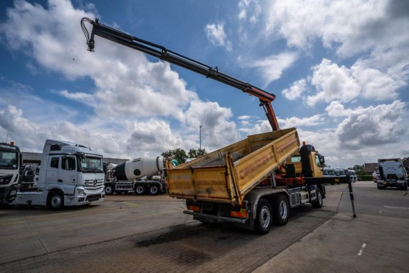 Mercedes ACTROS 2641-MP3-6x2-4+ PK 18 T/m/3XHydr. - Camion benne, Camion grue: photos 4 Mercedes ACTROS 2641-MP3-6x2-4+ PK 18 T/m/3XHydr. - Camion benne, Camion grue: photos 4