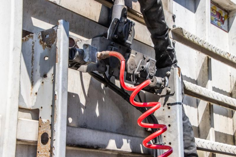 SYSTEM TRAILER CRANE/KRAN/GRUE-PALFINGER 24T/M+3EXT - Semi-remorque plateau: photos 5 SYSTEM TRAILER CRANE/KRAN/GRUE-PALFINGER 24T/M+3EXT - Semi-remorque plateau: photos 5