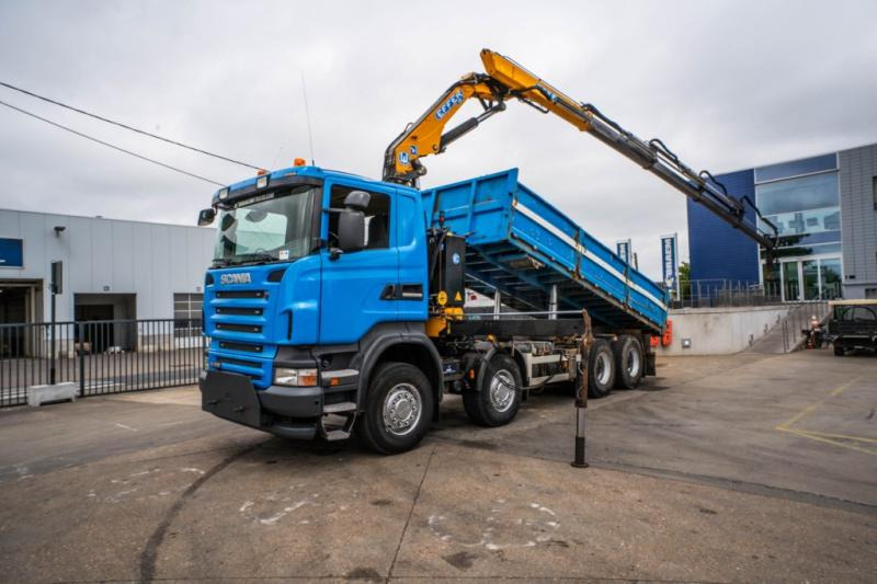 Scania R400 - EFFER 210-4S - Camion benne, Camion grue: photos 1 Scania R400 - EFFER 210-4S - Camion benne, Camion grue: photos 1