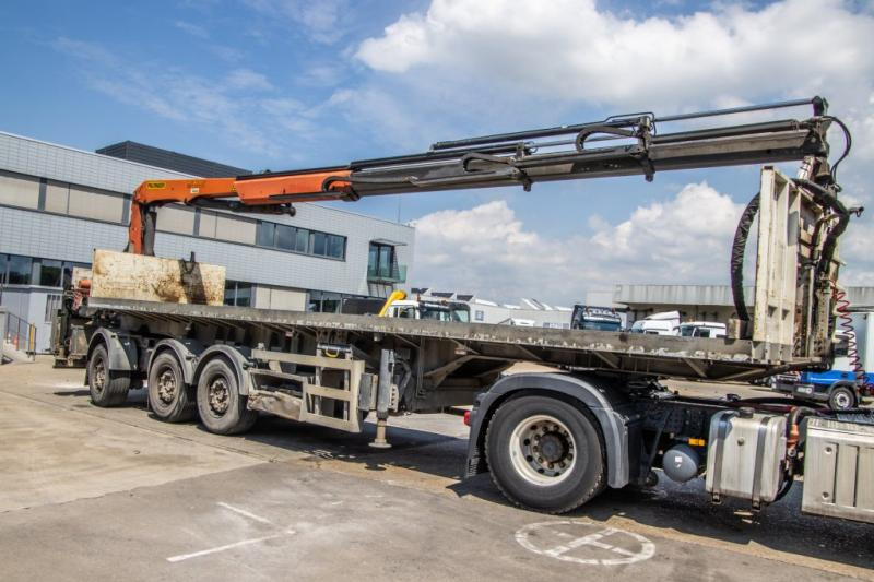SYSTEM TRAILER CRANE/KRAN/GRUE-PALFINGER 24T/M+3EXT - Semi-remorque: photos 4 SYSTEM TRAILER CRANE/KRAN/GRUE-PALFINGER 24T/M+3EXT - Semi-remorque: photos 4