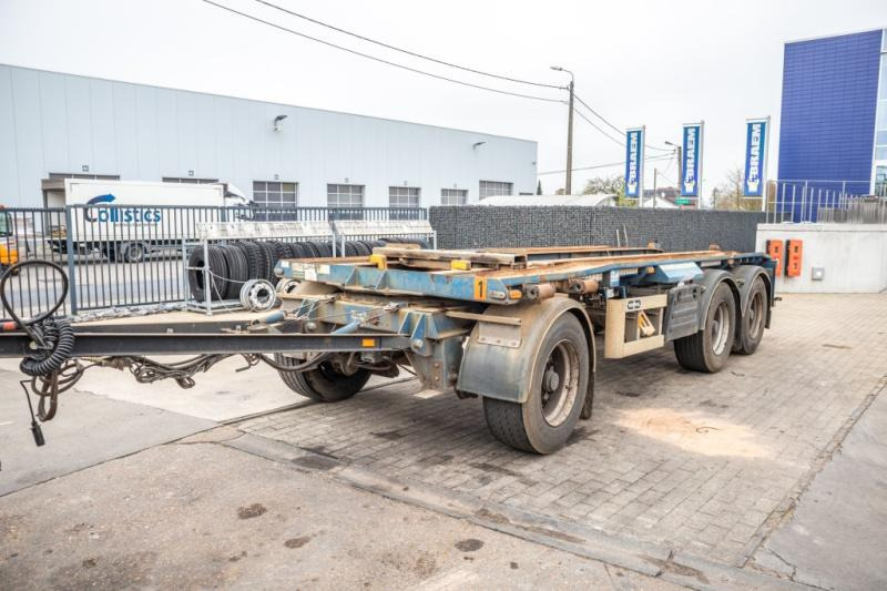 VANHOOL CONTAINER AANHANGER - Remorque ampliroll/ Multibenne: photos 1 VANHOOL CONTAINER AANHANGER - Remorque ampliroll/ Multibenne: photos 1