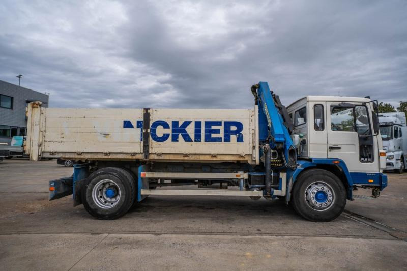 Camion benne, Camion grue Volvo FL 619 - PK 9501: photos 8