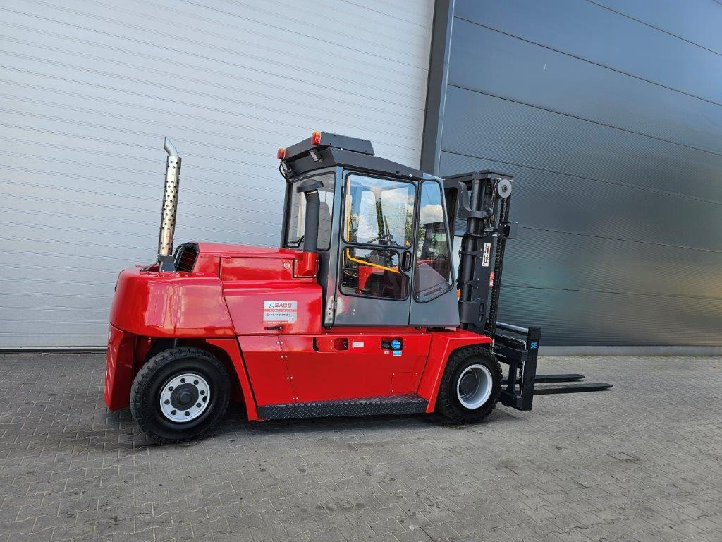 Kalmar DCF80-9 - Chariot élévateur diesel: photos 4 Kalmar DCF80-9 - Chariot élévateur diesel: photos 4