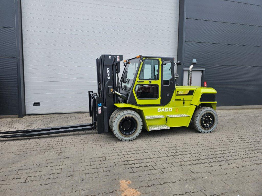 SAGO C80D - Container-Indoor-Stapler - Chariot élévateur diesel: photos 3 SAGO C80D - Container-Indoor-Stapler - Chariot élévateur diesel: photos 3