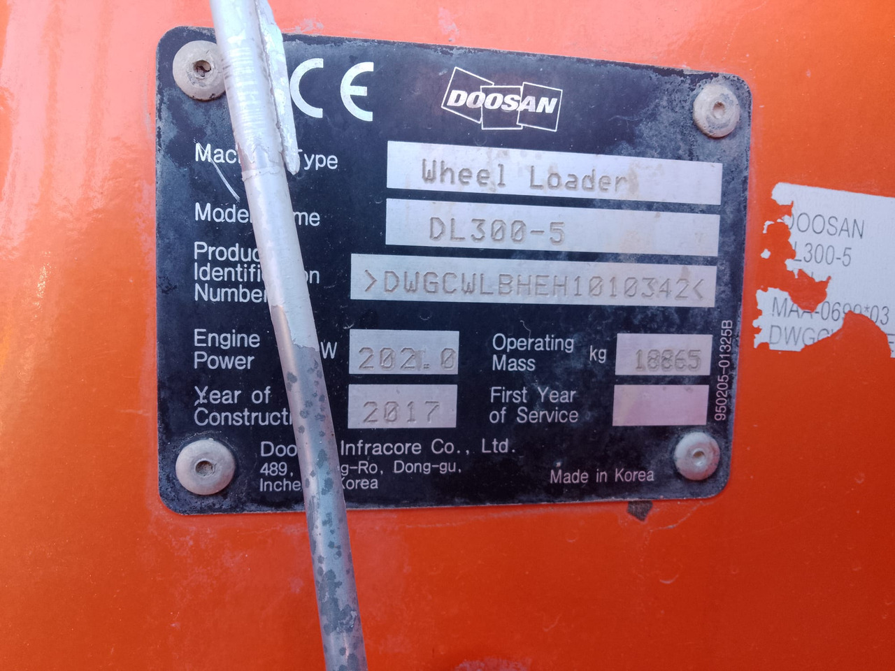 Chargeuse sur pneus DOOSAN DL300-5: photos 11 Chargeuse sur pneus DOOSAN DL300-5: photos 11