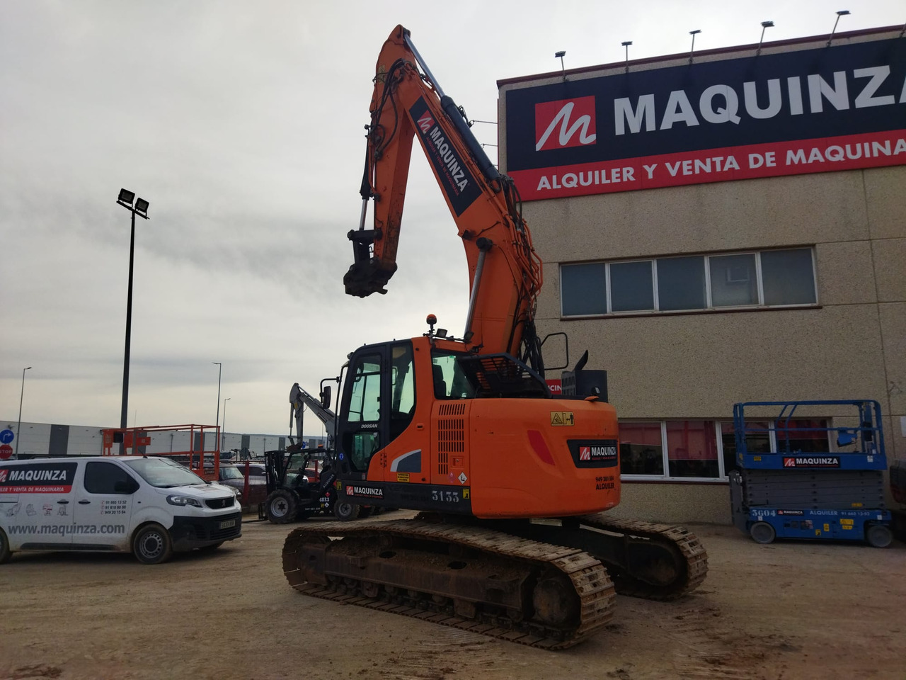 Pelle sur chenille DOOSAN DX235LCR: photos 6