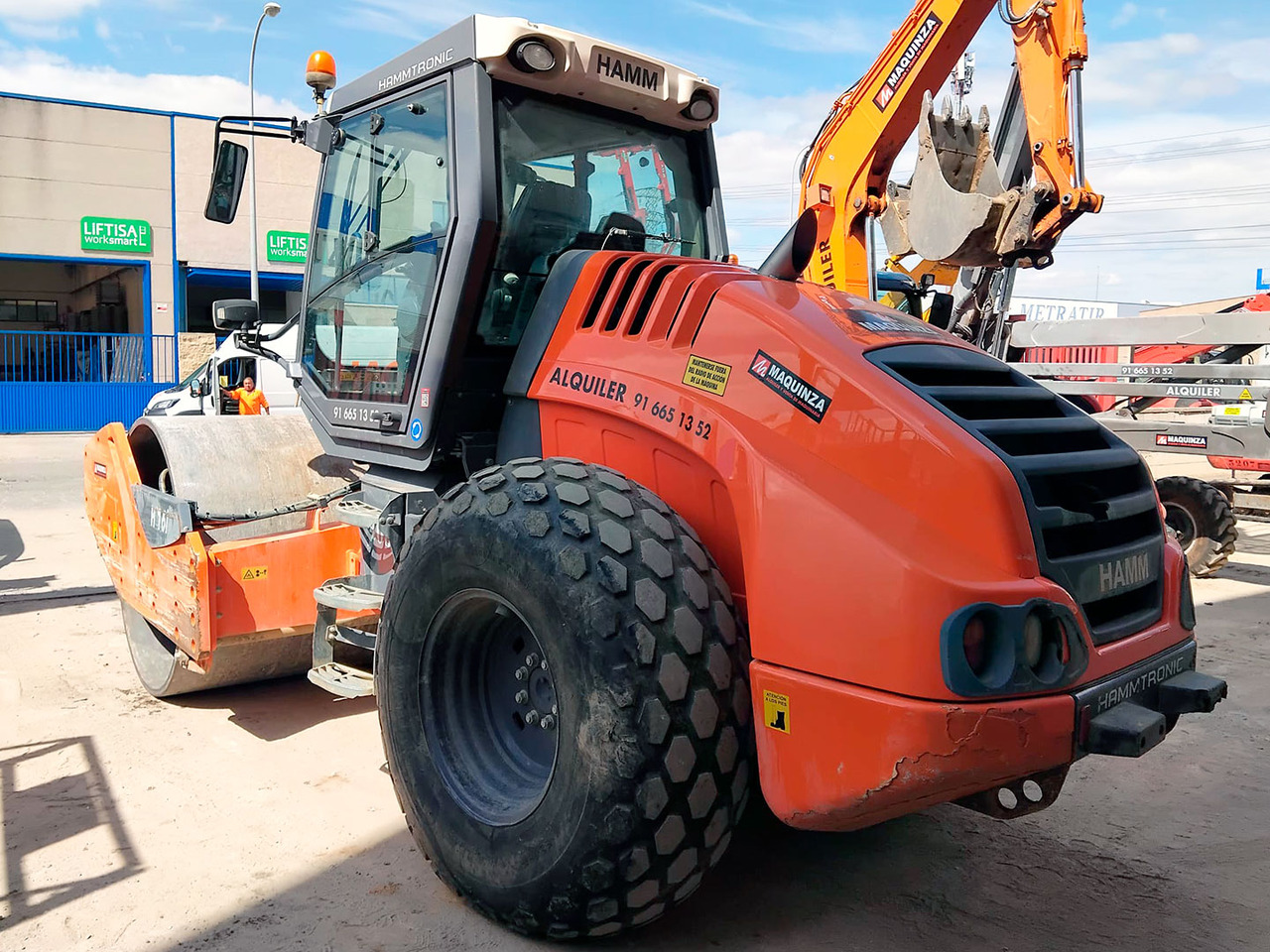 HAMM H16i - Compacteur à pieds de mouton/ Monocylindre: photos 2 HAMM H16i - Compacteur à pieds de mouton/ Monocylindre: photos 2