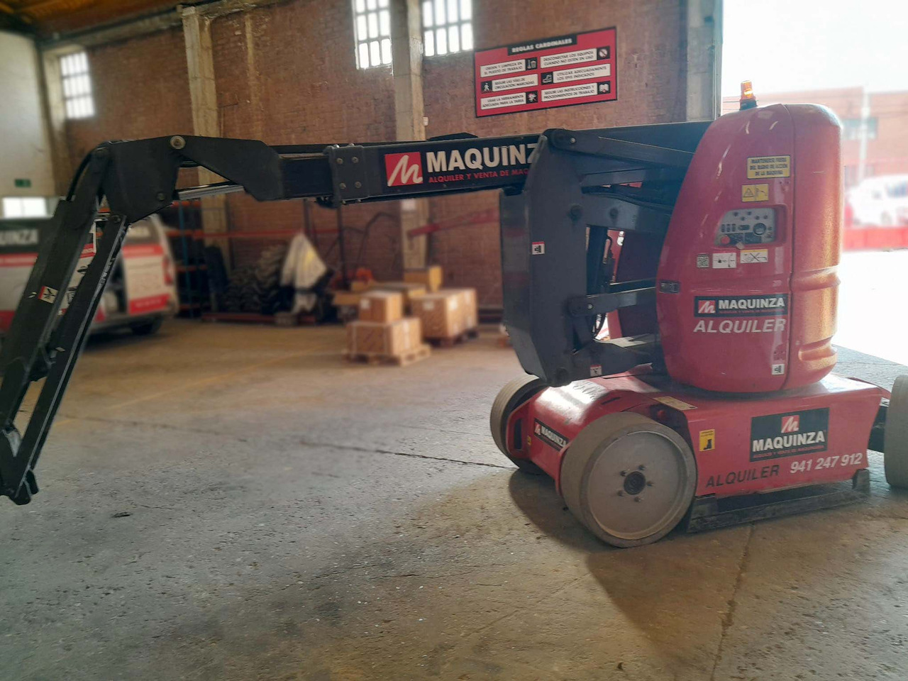 MANITOU 120AETJ C - Nacelle articulée: photos 2 MANITOU 120AETJ C - Nacelle articulée: photos 2