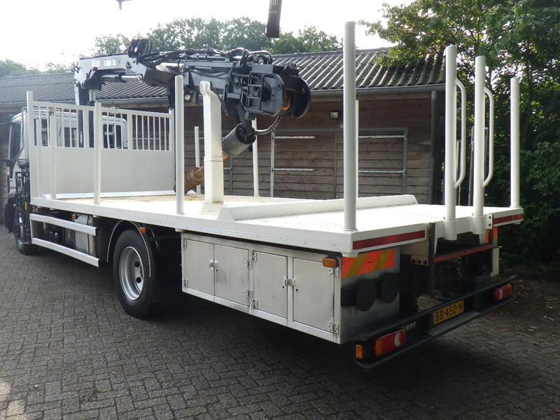 Iveco EuroCargo 140 140-250 / 6 cilinder / Manual /Bladgeveerd / Hiab X-HIDUO 158 Radiografisch / Drilling / Winch - Camion grue: photos 4 Iveco EuroCargo 140 140-250 / 6 cilinder / Manual /Bladgeveerd / Hiab X-HIDUO 158 Radiografisch / Drilling / Winch - Camion grue: photos 4