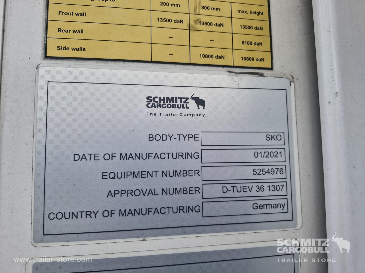 SCHMITZ Reefer Standard Double deck - Semi-remorque isothermique: photos 4 SCHMITZ Reefer Standard Double deck - Semi-remorque isothermique: photos 4