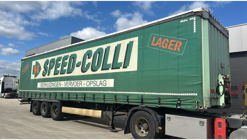 Krone SDP27 (BPW AXLES / DISC BRAKES / BELGIAN TRAILER / GOOD TYRES) - Semi-remorque rideaux coulissants: photos 2 Krone SDP27 (BPW AXLES / DISC BRAKES / BELGIAN TRAILER / GOOD TYRES) - Semi-remorque rideaux coulissants: photos 2