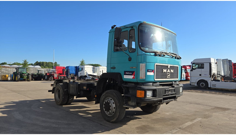 MAN 19.342 (4X4 / ALLRAD / AUXILAIRY / EURO 2 / FULL STEEL SUSP. / LAMES) - Châssis cabine: photos 2 MAN 19.342 (4X4 / ALLRAD / AUXILAIRY / EURO 2 / FULL STEEL SUSP. / LAMES) - Châssis cabine: photos 2
