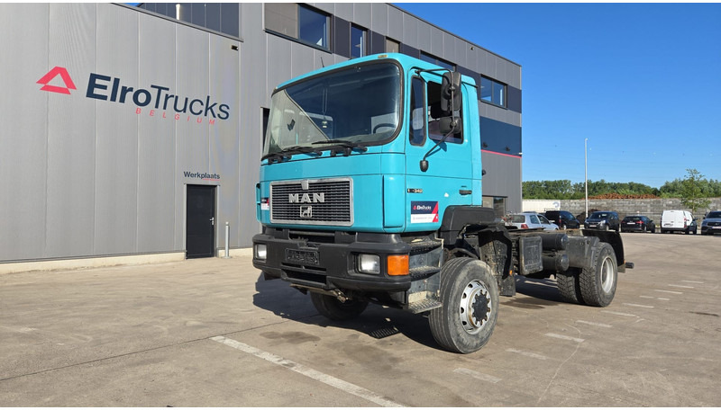 MAN 19.342 (4X4 / ALLRAD / AUXILAIRY / EURO 2 / FULL STEEL SUSP. / LAMES) - Châssis cabine: photos 1 MAN 19.342 (4X4 / ALLRAD / AUXILAIRY / EURO 2 / FULL STEEL SUSP. / LAMES) - Châssis cabine: photos 1