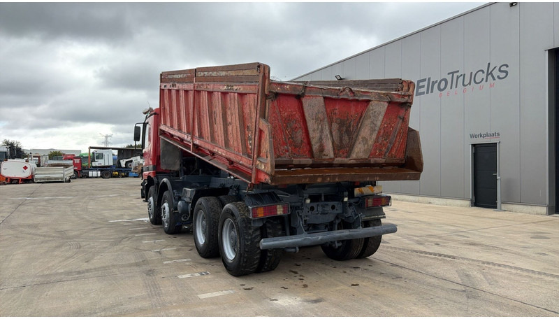Camion benne Mercedes-Benz Actros 4143 (GRAND PONT / BOITE MANUELLE / LAMES / 8X4 / STEEL SUSP.): photos 7