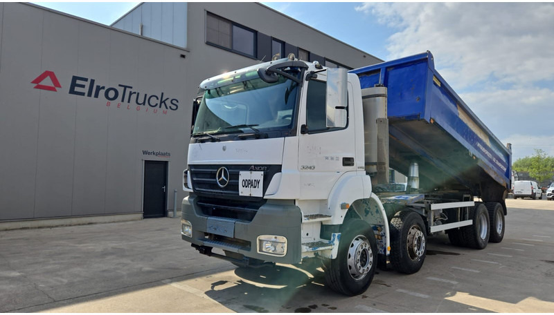 Mercedes-Benz Axor 3243 (BOITE MANUELLE / MANUAL GEARBOX / LAMES / 8X4 / MANUAL GETRIEBE) - Camion benne: photos 1 Mercedes-Benz Axor 3243 (BOITE MANUELLE / MANUAL GEARBOX / LAMES / 8X4 / MANUAL GETRIEBE) - Camion benne: photos 1