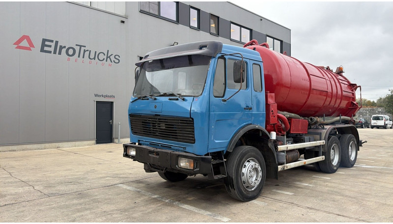 Mercedes-Benz SK 2626 (6X4 / GRAND PONT / LAMES / 14000 LITERS) - Camion hydrocureur: photos 1 Mercedes-Benz SK 2626 (6X4 / GRAND PONT / LAMES / 14000 LITERS) - Camion hydrocureur: photos 1