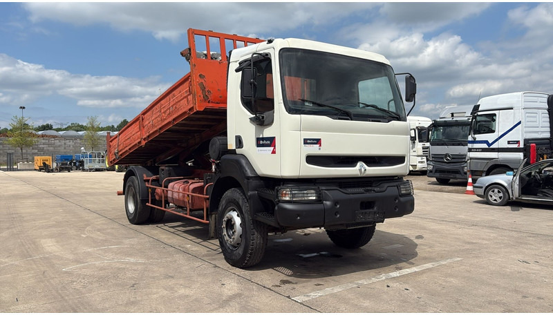 Renault KERAX 340 (BOITE MANUELLE / GRAND PONT / LAMES / MANUAL GEARBOX) - Camion benne: photos 3 Renault KERAX 340 (BOITE MANUELLE / GRAND PONT / LAMES / MANUAL GEARBOX) - Camion benne: photos 3