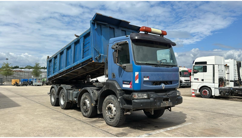 Renault KERAX 420 (BOITE MANUELLE / MANUAL GEARBOX / LAMES / GRAND PONT / GRAND BENNE) - Camion benne: photos 3 Renault KERAX 420 (BOITE MANUELLE / MANUAL GEARBOX / LAMES / GRAND PONT / GRAND BENNE) - Camion benne: photos 3