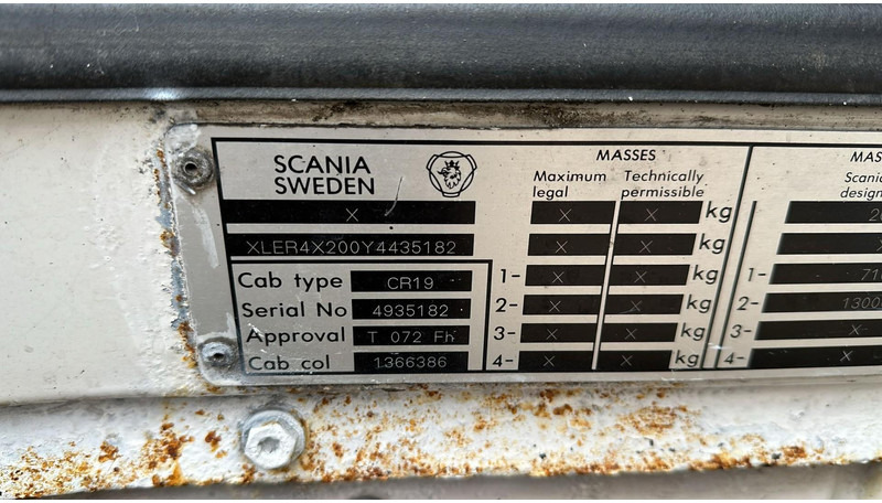 Tracteur routier Scania 164 - 480 Topline (MANUAL GEARBOX / RETARDER ): photos 10 Tracteur routier Scania 164 - 480 Topline (MANUAL GEARBOX / RETARDER ): photos 10