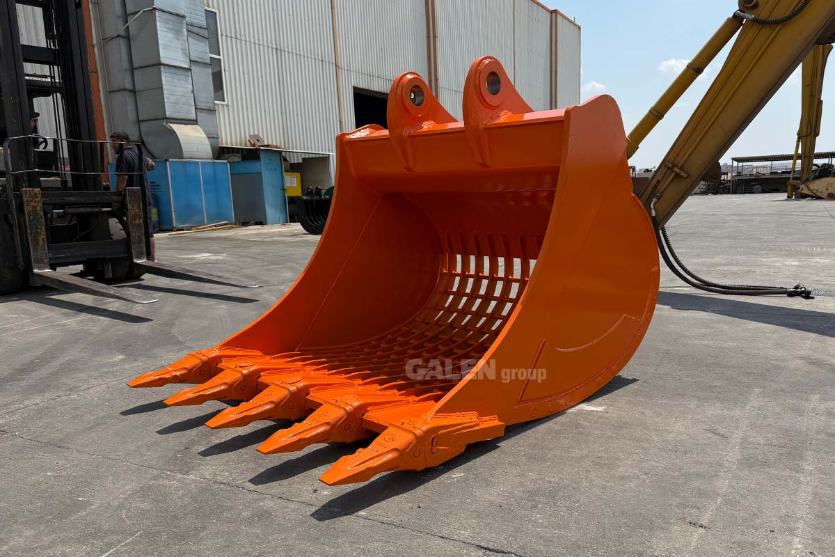 HITACHI ZX350 Screen Bucket - Godet de tri pour Engins de chantier: photos 4 HITACHI ZX350 Screen Bucket - Godet de tri pour Engins de chantier: photos 4