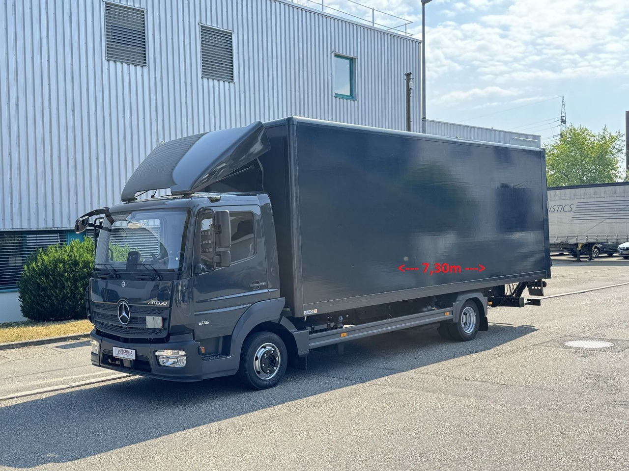 Mercedes-Benz Atego 818L Koffer 7,3m LBW Klima Automatik - Fourgon grand volume: photos 1 Mercedes-Benz Atego 818L Koffer 7,3m LBW Klima Automatik - Fourgon grand volume: photos 1