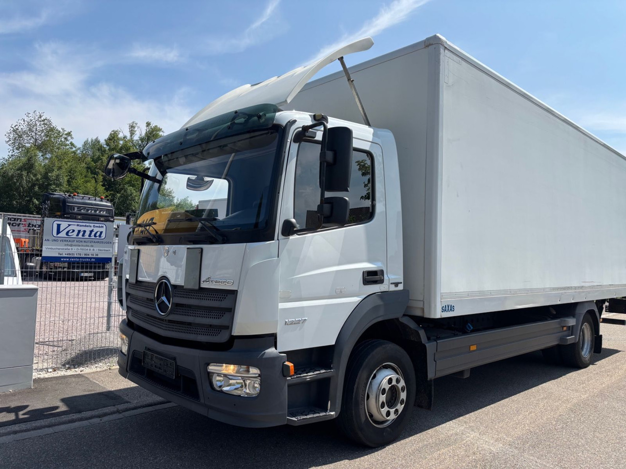 Mercedes-Benz Atego III 1227L, Euro-6 Klima, LBW - Camion fourgon: photos 1 Mercedes-Benz Atego III 1227L, Euro-6 Klima, LBW - Camion fourgon: photos 1