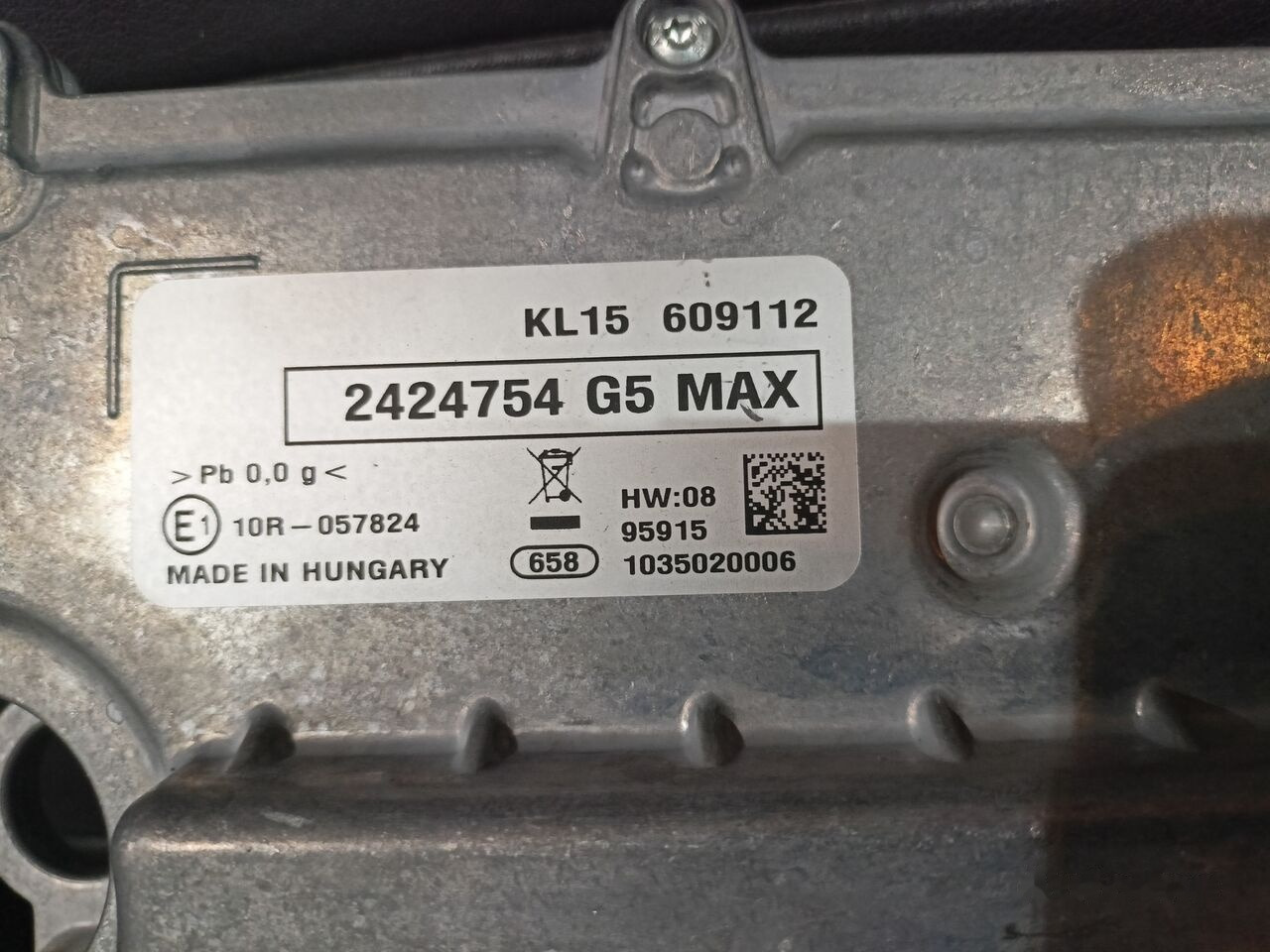 Sterownik skrzyni Man 2424754 G5 MAX MAN GRS 905R 2424754 G5 MAX truck - Transmission pour Camion: photos 5 Sterownik skrzyni Man 2424754 G5 MAX MAN GRS 905R 2424754 G5 MAX truck - Transmission pour Camion: photos 5