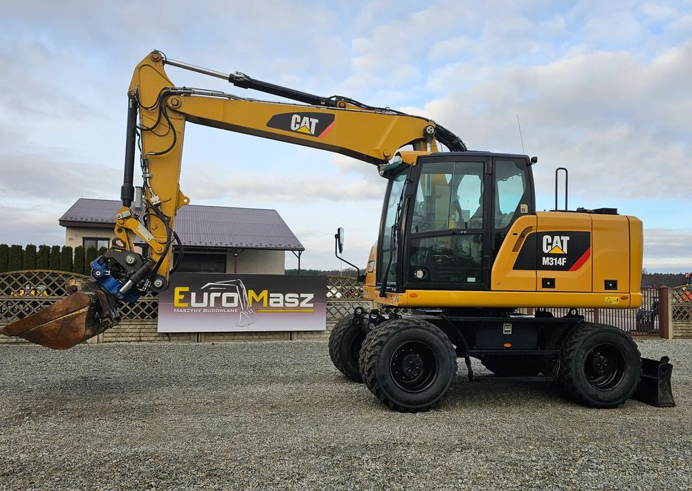 Caterpillar M314F, 2019 ROK, 5600 MTH, GŁOWICA SMP - Pelle sur pneus: photos 2 Caterpillar M314F, 2019 ROK, 5600 MTH, GŁOWICA SMP - Pelle sur pneus: photos 2