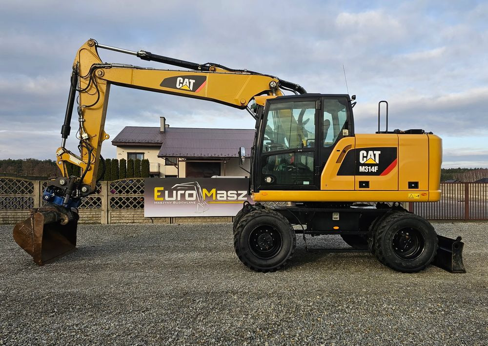 Caterpillar M314F, 2019 ROK, 5600 MTH, GŁOWICA SMP - Pelle sur pneus: photos 4 Caterpillar M314F, 2019 ROK, 5600 MTH, GŁOWICA SMP - Pelle sur pneus: photos 4