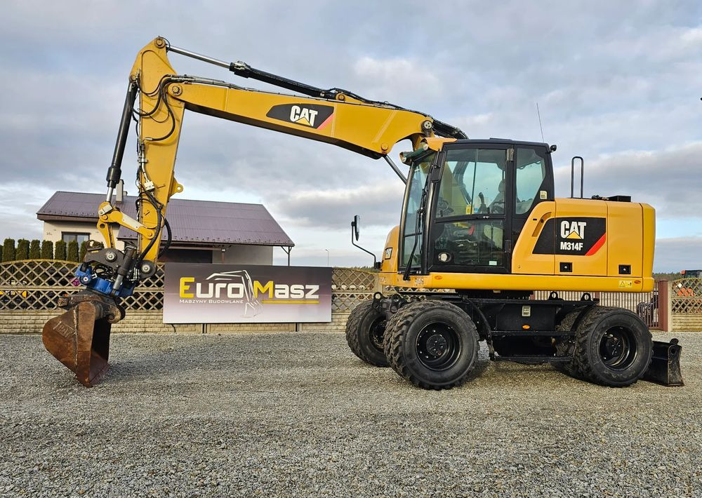 Caterpillar M314F, 2019 ROK, 5600 MTH, GŁOWICA SMP - Pelle sur pneus: photos 3 Caterpillar M314F, 2019 ROK, 5600 MTH, GŁOWICA SMP - Pelle sur pneus: photos 3