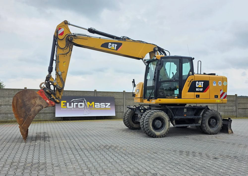 Caterpillar M318F, 2019 ROK, 3700 MOTOGODZIN !!! - Pelle sur pneus: photos 1 Caterpillar M318F, 2019 ROK, 3700 MOTOGODZIN !!! - Pelle sur pneus: photos 1