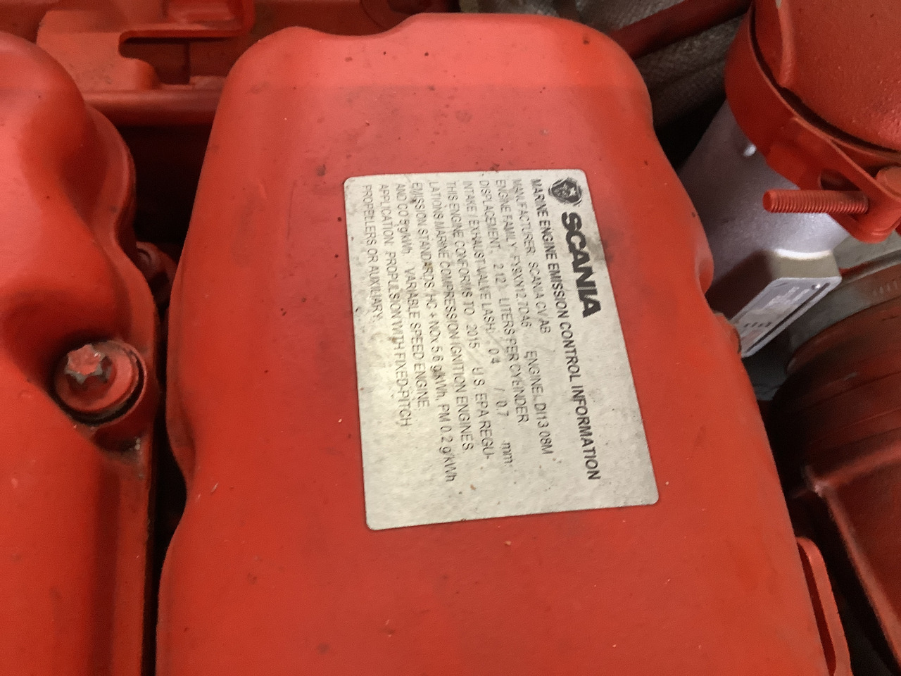 Scania DI13080M - Moteur: photos 5 Scania DI13080M - Moteur: photos 5