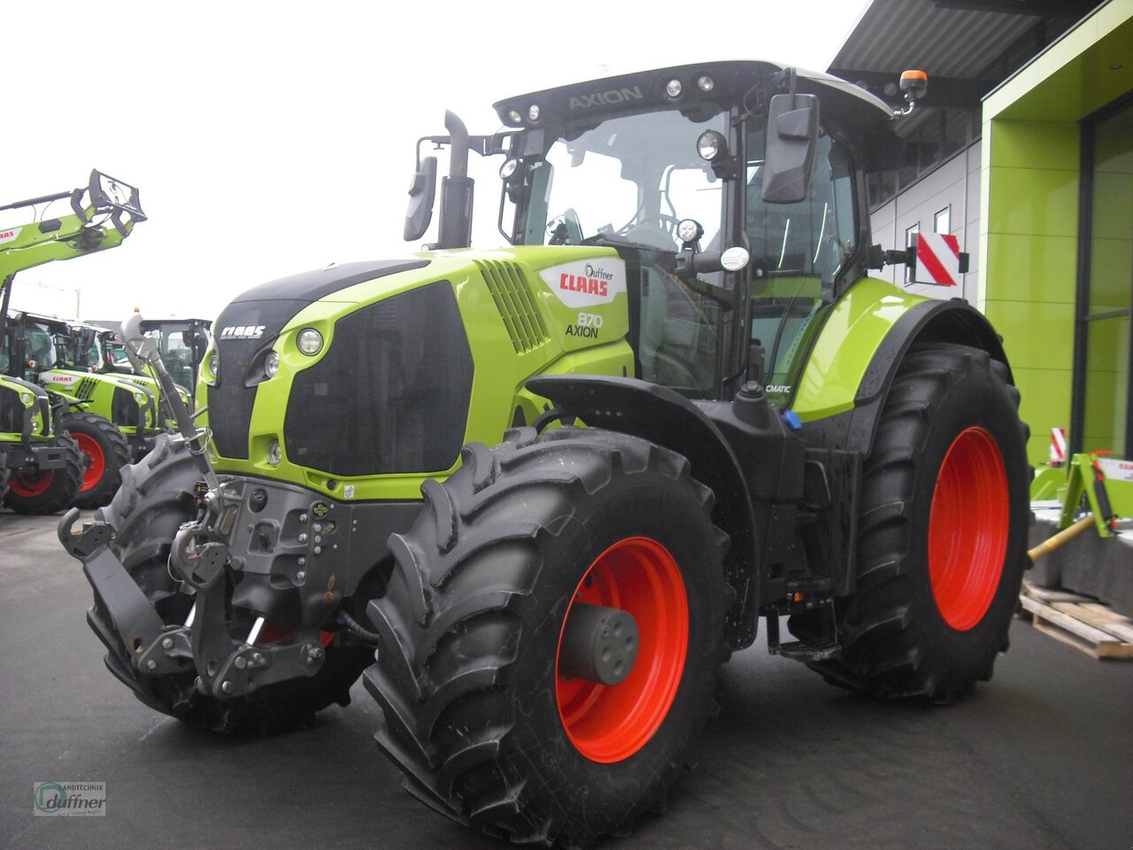 CLAAS Axion 870 CMATIC CEBIS - Tracteur agricole: photos 4 CLAAS Axion 870 CMATIC CEBIS - Tracteur agricole: photos 4