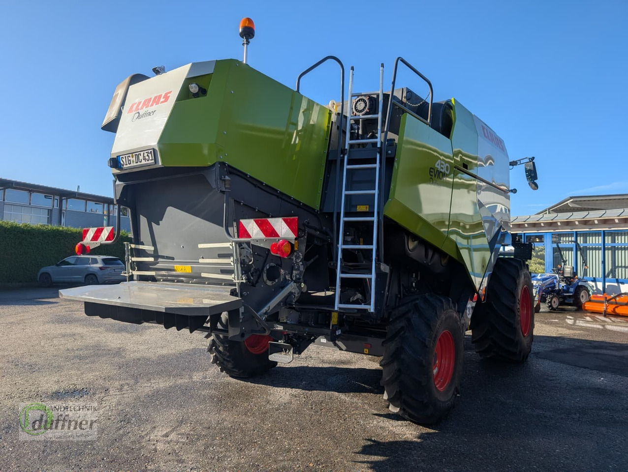 CLAAS Evion 430 Bussines - Moissonneuse-batteuse: photos 5 CLAAS Evion 430 Bussines - Moissonneuse-batteuse: photos 5