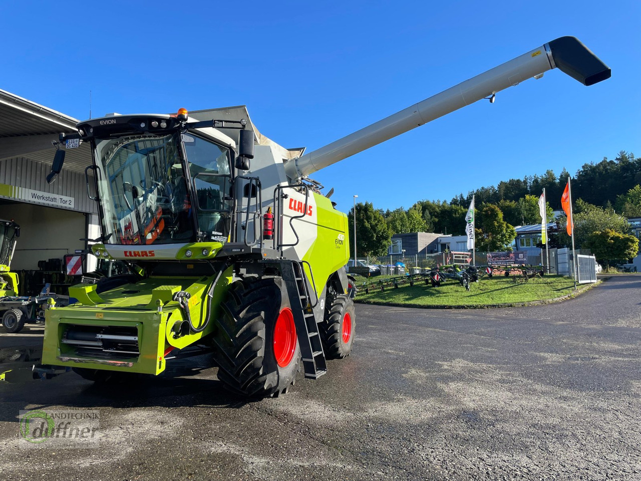 CLAAS Evion 430 Bussines - Moissonneuse-batteuse: photos 2 CLAAS Evion 430 Bussines - Moissonneuse-batteuse: photos 2