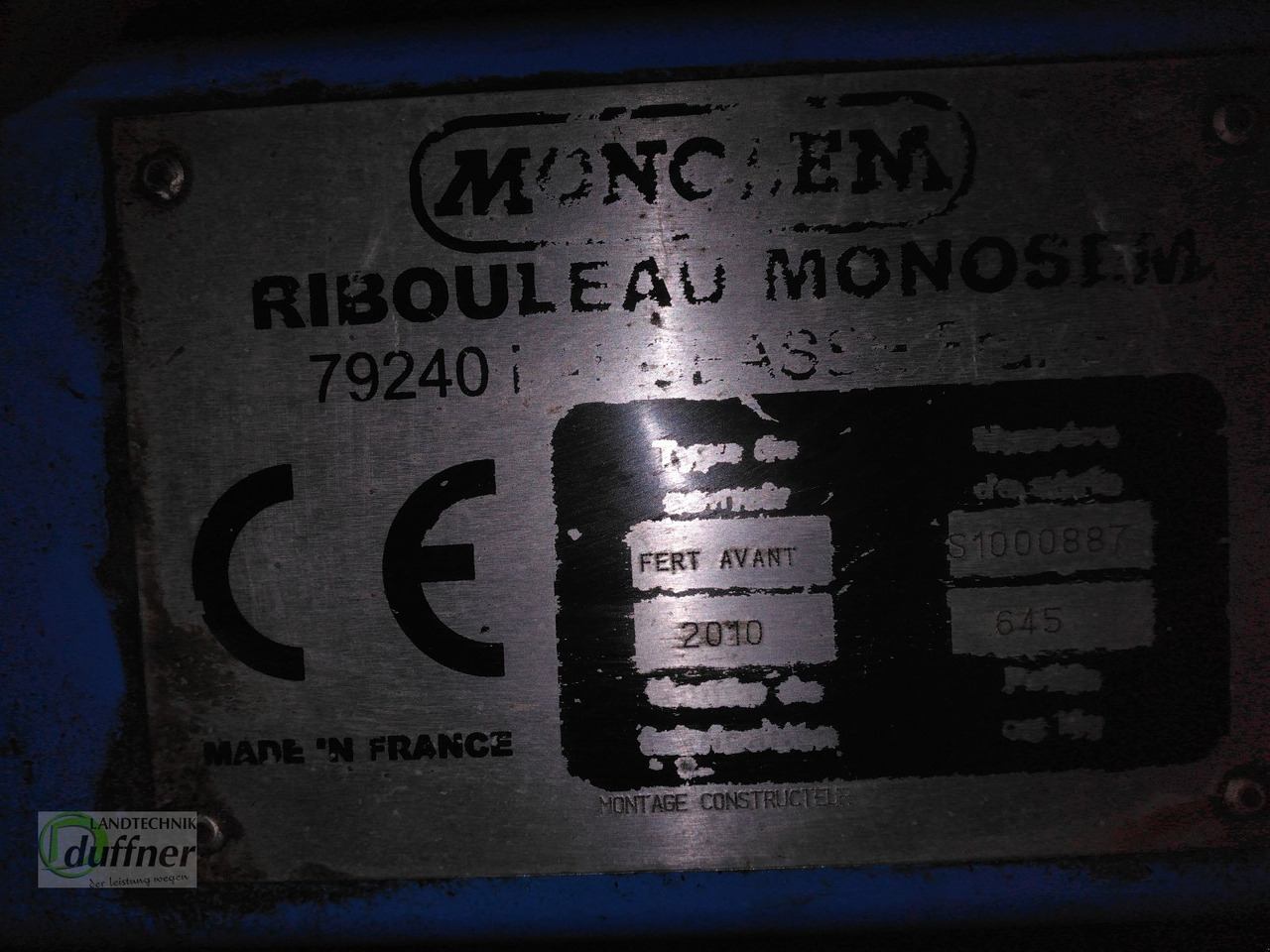 Monosem Fronttank Avant - Semoir monograine: photos 5 Monosem Fronttank Avant - Semoir monograine: photos 5