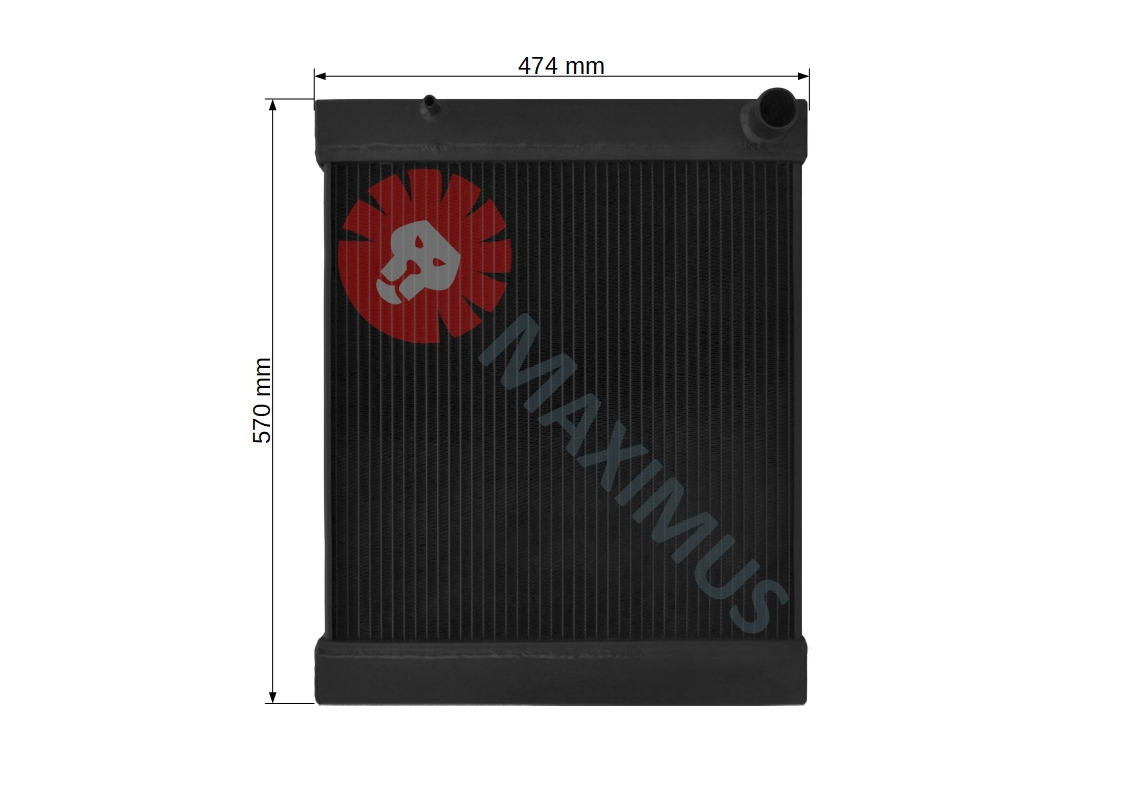 JCB 520LE 520-50LE 525LE 525-50LE - Radiateur pour Chariot télescopique: photos 4 JCB 520LE 520-50LE 525LE 525-50LE - Radiateur pour Chariot télescopique: photos 4