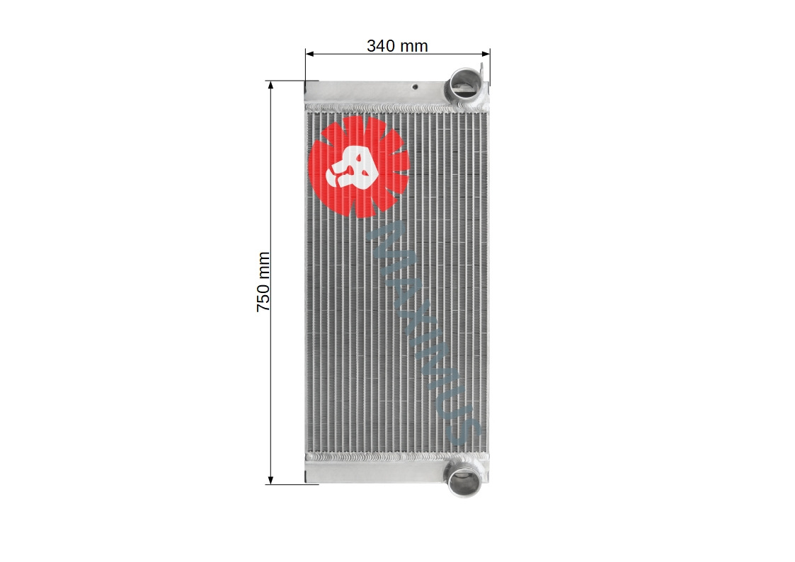 JCB 536-70 540-140 531-70 533-105 535-95 536-60 536-70 540-170 541-70 550-140 - Radiateur pour Chariot télescopique: photos 3 JCB 536-70 540-140 531-70 533-105 535-95 536-60 536-70 540-170 541-70 550-140 - Radiateur pour Chariot télescopique: photos 3