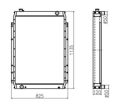 KOMATSU PC220-7, PC220-7LC, PC230-7LC, PC230-7, PC230NHD-7, PC210NCL-7, PC240NLC-7, PC200LL-7 - Radiateur pour Pelle: photos 4 KOMATSU PC220-7, PC220-7LC, PC230-7LC, PC230-7, PC230NHD-7, PC210NCL-7, PC240NLC-7, PC200LL-7 - Radiateur pour Pelle: photos 4